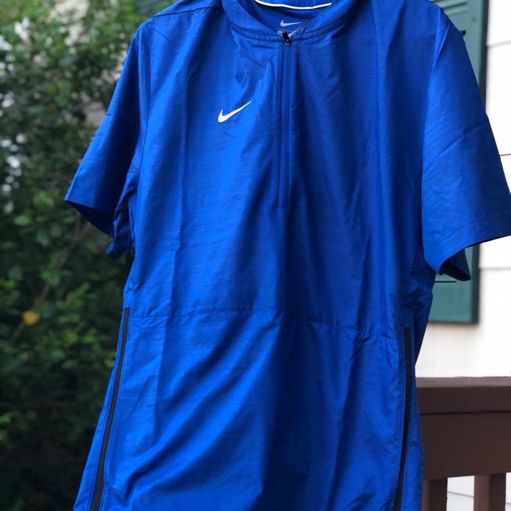 Blue Nike Rain Jacket